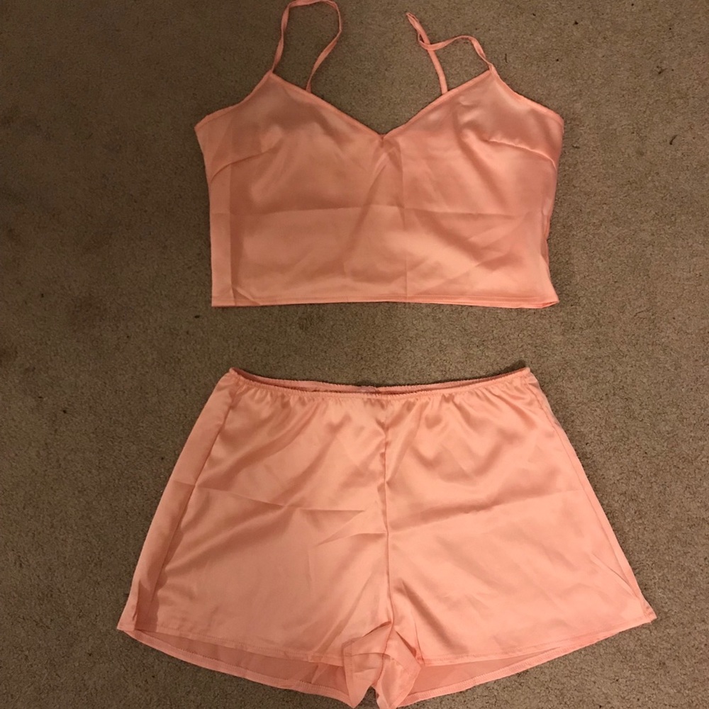💜TRADED💜 Silk pajama set